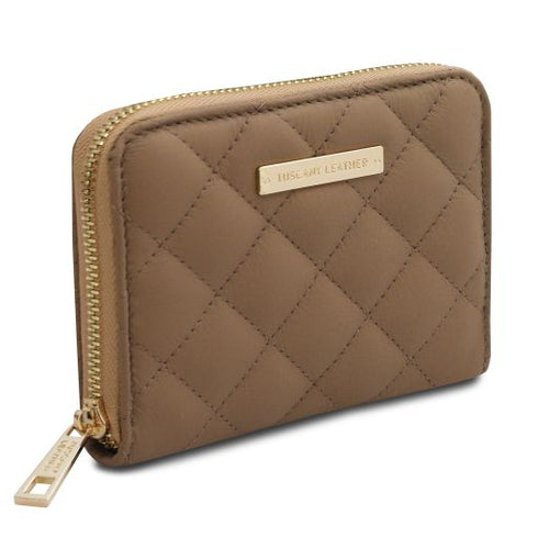 Teti - Exclusive zip around soft leather wallet
